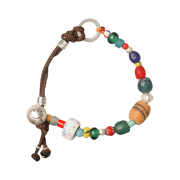 Towtow.archive Maui Leather Bracelet Brown