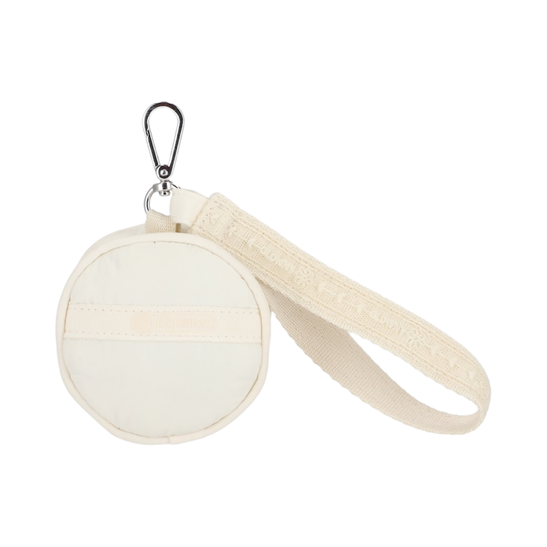 (W) 글로니 x 레스포색 팟 케이스 아이보리 프로스트((W) Glowny x Lesportsac Pod Case Ivory Frost)