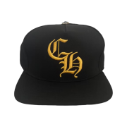 Chrome Hearts CH Baseball Cap Black Yellow
