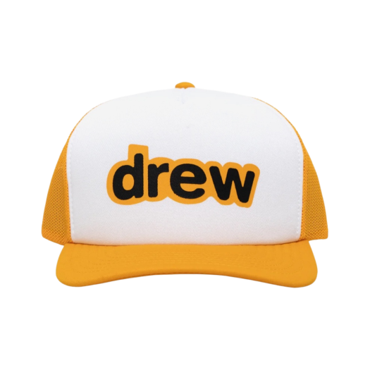 - Drew House Secret Trucker Hat White