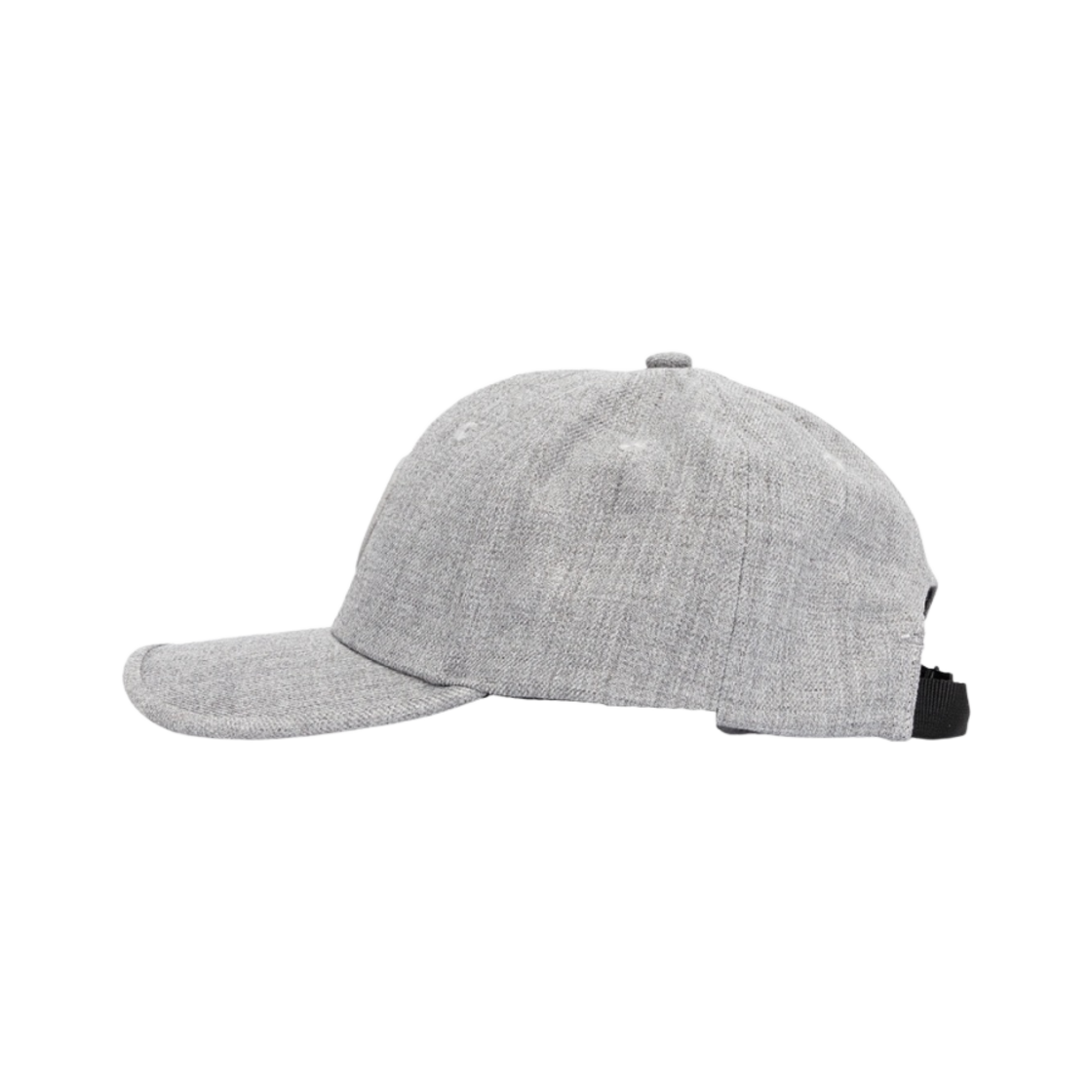 (키즈) 스톤 아일랜드 91263 6-패널 로고 캡 멜란지 그레이((Kids) Stone Island 91263 6-Panel Logo Cap Melange Grey) - 3