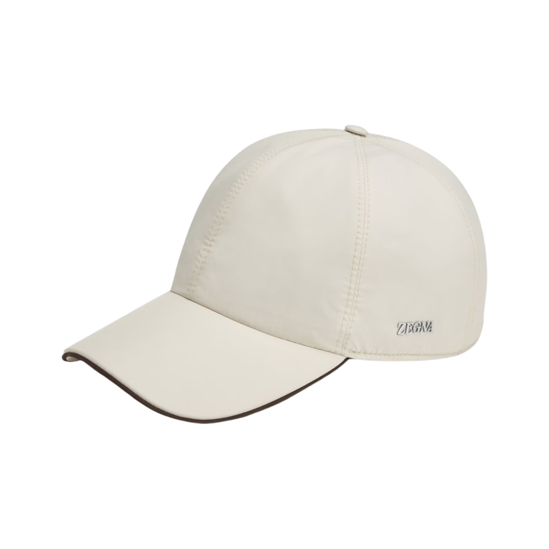 제냐 테크니컬 패브릭 베이스볼 캡 화이트(Zegna Technical Fabric Baseball Cap White)