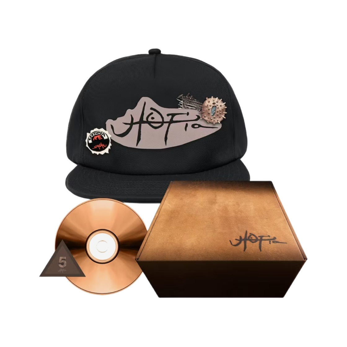 - Travis Scott Utopia Cap A5 Black Pack