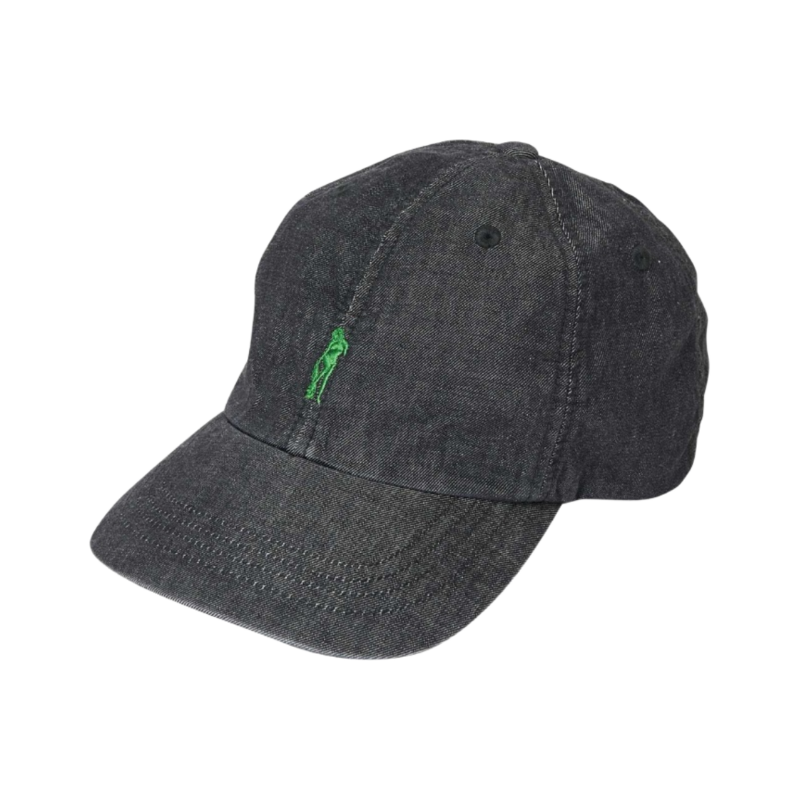 히스테릭 글래머 HYS 타임즈 자수 데님 캡 블랙(Hysteric Glamour HYS Times Embroidery Denim Cap Black) - 1