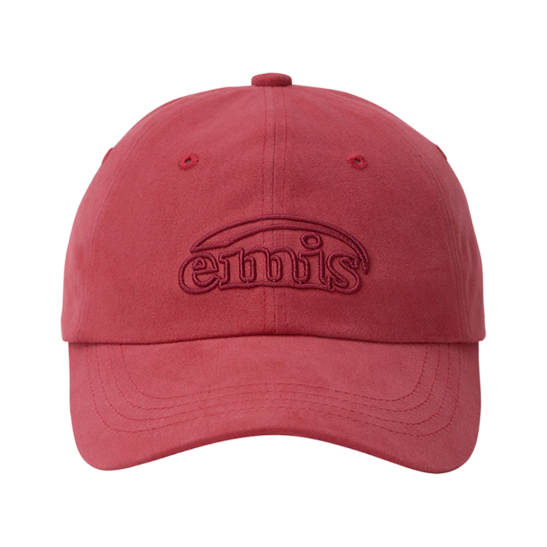 이미스 코튼 브러쉬드 볼캡 레드(Emis Cotton Brushed Ball Cap Red)