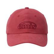 Emis Cotton Brushed Ball Cap Red