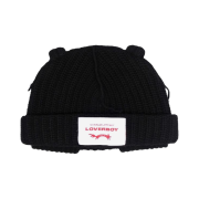 Charles Jeffrey Loverboy Chunky Rabbit Beanie Black