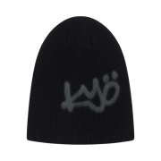 Kyo Airbrush Beanie Black