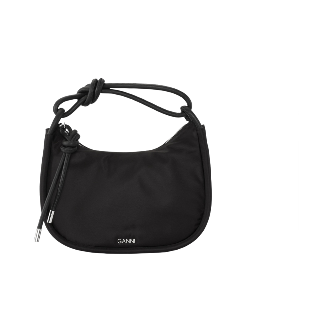 A4479-099 Ganni Knot Bag Black