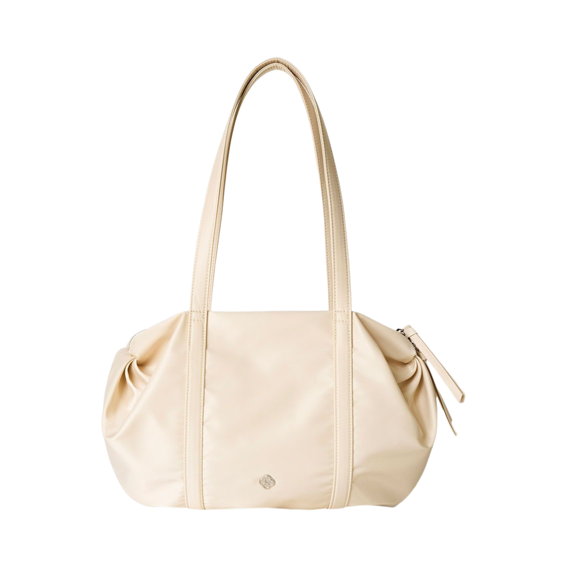 [예약배송] 히어리 우먼 오로라 셔링백 아이보리([예약배송] Heeari Women Aurora Shirring Bag Ivory)