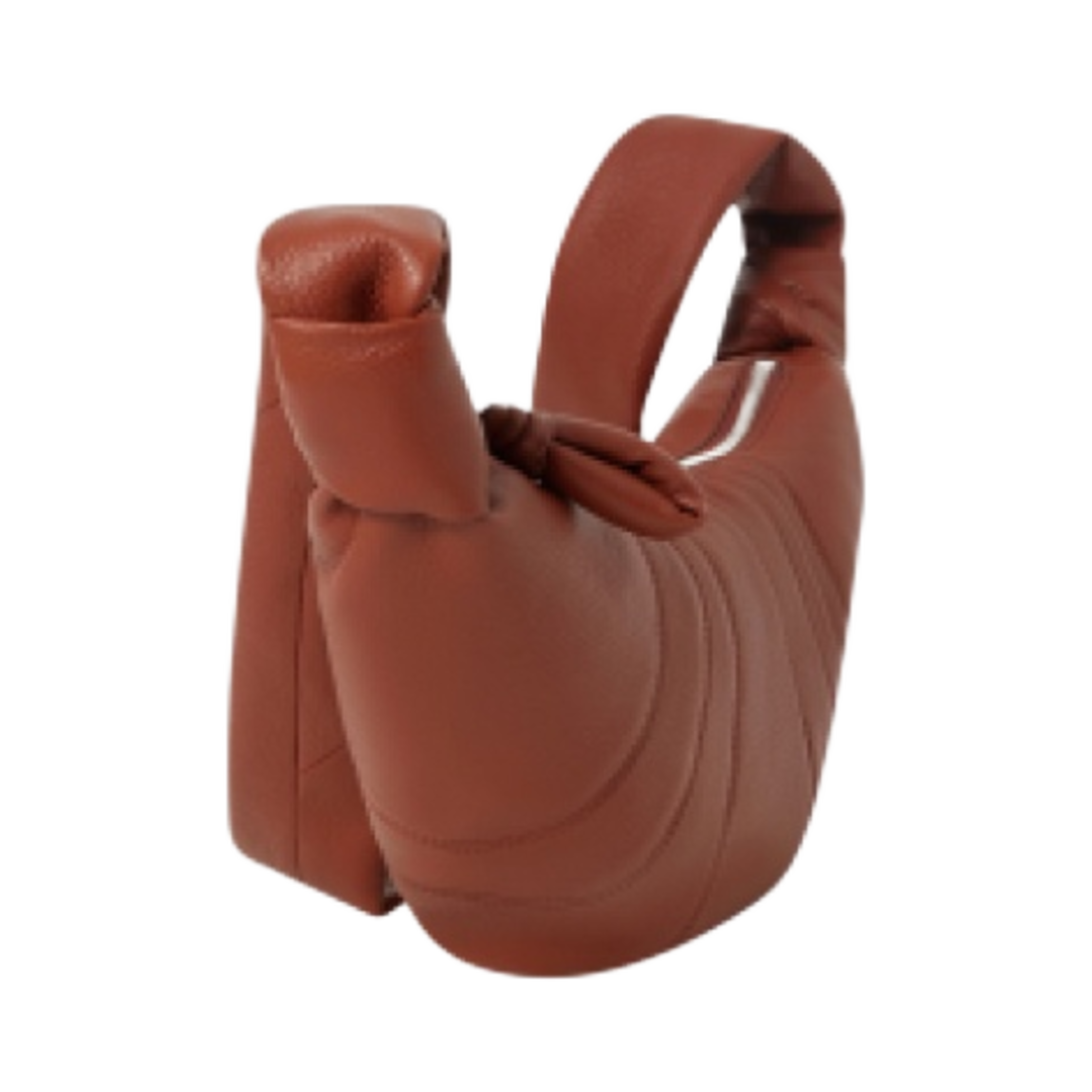 르메르 스몰 크루아상 백 소프트 그레인 레더 브릭 브라운(Lemaire Small Croissant Bag Soft Grained Leather Brick Brown) - 2