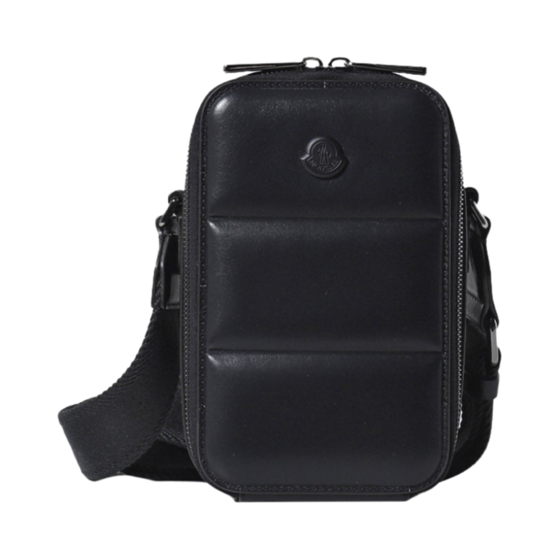 J2-09A-5L00002-M3492-999 Moncler Vertical Cross Bag Black - 24FW