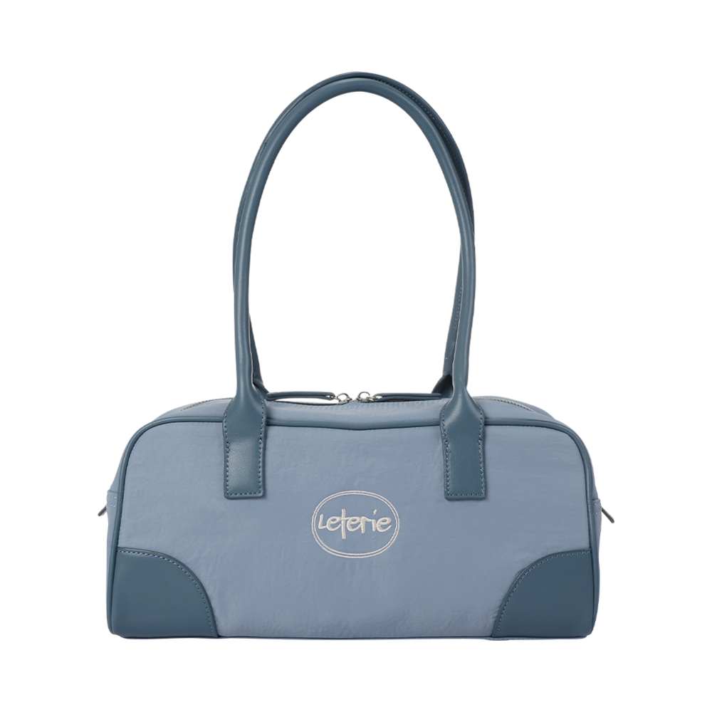 lr24fw64 Leterie Nylon Baguette Bag Blue
