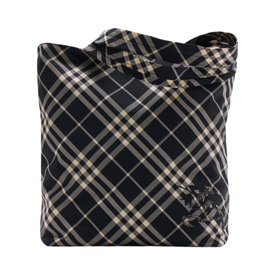버버리 체크 토트 블랙 칼리코(Burberry Check Tote Black Calico) - 1