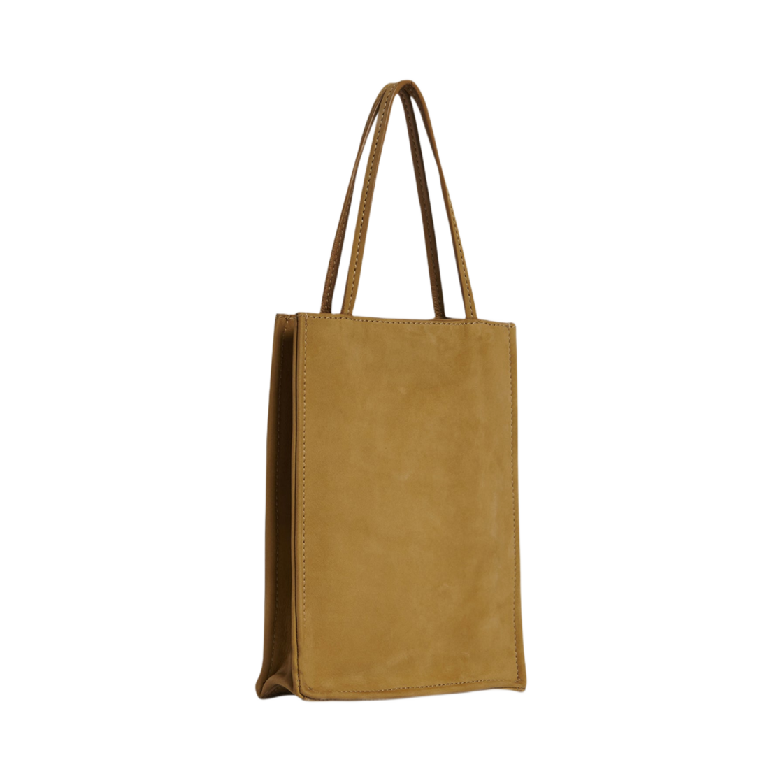 더 로우 스몰 투 고 토트백 누벅 머스타드(The Row Small To Go Tote Bag in Nubuck Mustard) - 2