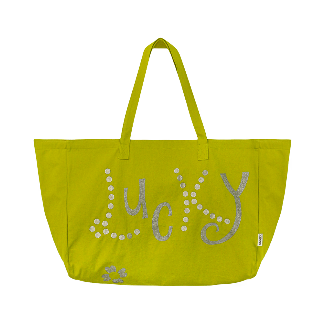 P0000BLU NAVIVERSE Special Lucky Tote Bag Green