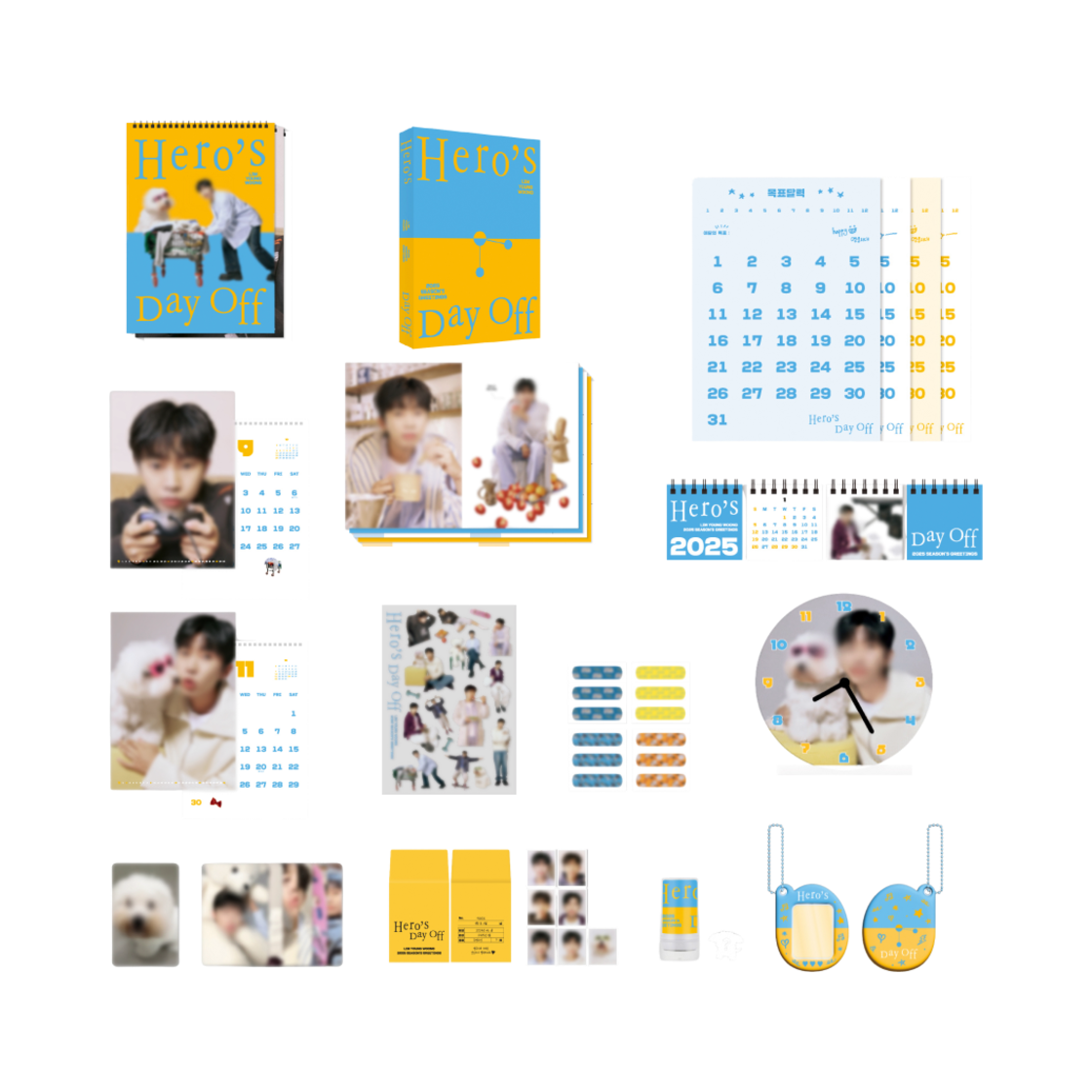 임영웅 시즌 그리팅 히어로즈 데이 오프 2025 (키트 버전)(Lim Young Woong Season's Greetings Hero's Day Off 2025 (Kit Ver.)) - 3