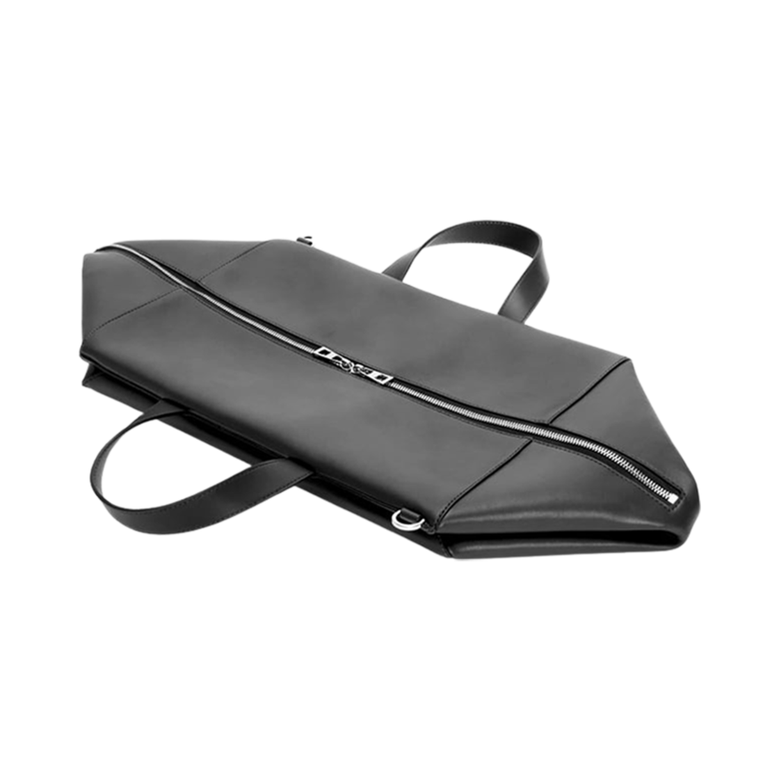 로에베 샤이니 카프스킨 퍼즐 폴드 더플 블랙(Loewe Puzzle Fold Duffle in Shiny Calfskin Black) - 5