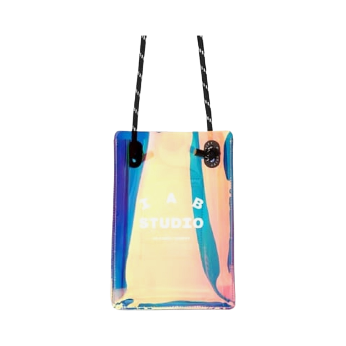아이앱 스튜디오 x 케이스티파이 로고 슬링백 무지개(IAB Studio x Casetify Logo Sling Bag Iridescent)