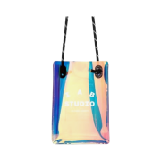 IAB Studio x Casetify Logo Sling Bag Iridescent