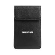 Balenciaga Cash Phone and Card Holder Black