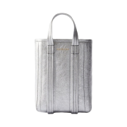 Balenciaga Barbes Phone Holder Silver