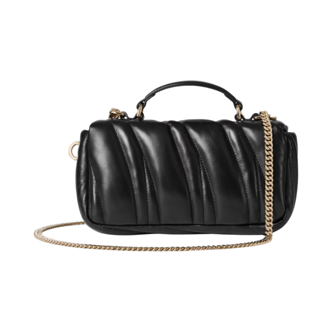 구찌 GG 밀라노 미니 탑 핸들백 블랙(Gucci GG Milano Mini Top Handle Bag Black) - 3