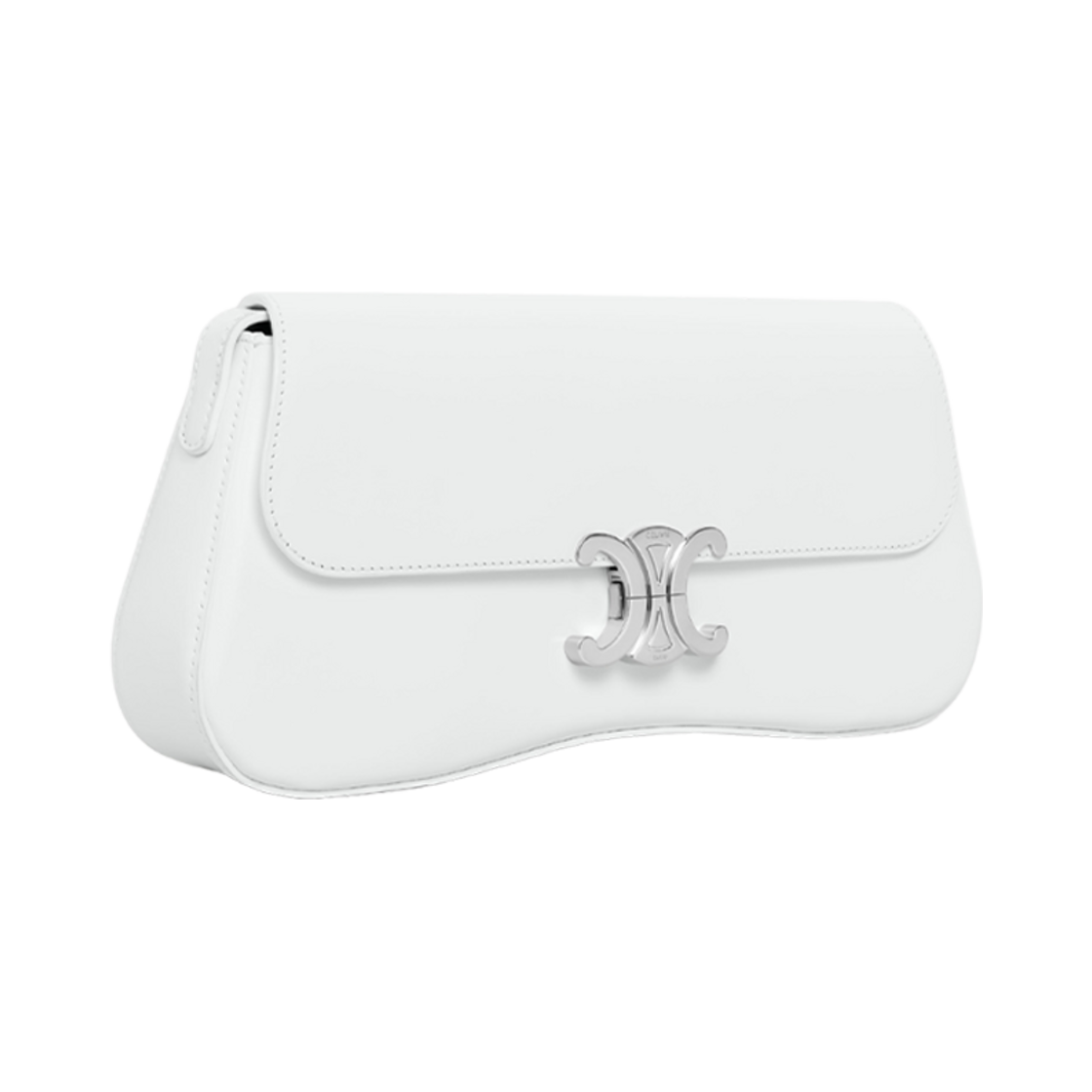 셀린느 미디움 셀린느 로라 백 샤이니 카프스킨 블랑 드 블랑(Celine Medium Celine Lola Bag in Shiny Calfskin Blanc De Blanc) - 2