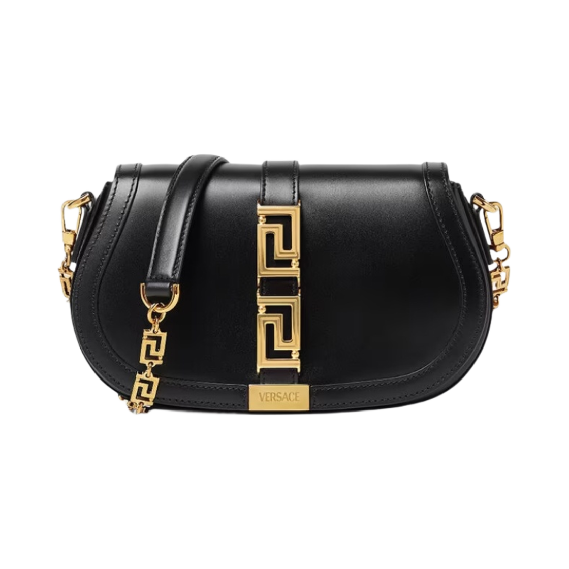 베르사체 그레카 가디스 숄더백 블랙(Versace Greca Goddess Shoulder Bag Black) - 1