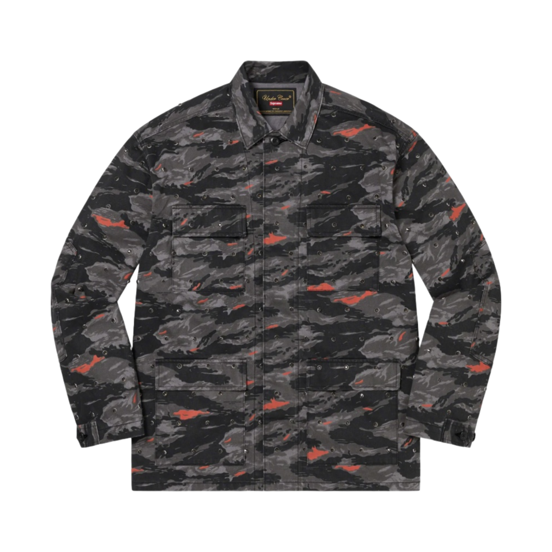 슈프림 x 언더커버 스터드 BDU 자켓 블랙 - 23SS(Supreme x Undercover Studded BDU Jacket Black - 23SS) - 1