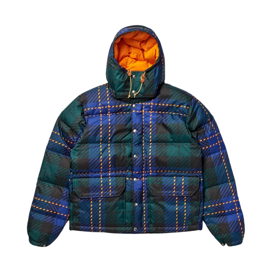 노스페이스 프린트 71 시에라 다운 자켓 블루 그린(The North Face Print 71 Sierra Down Jacket Blue Green) - 1