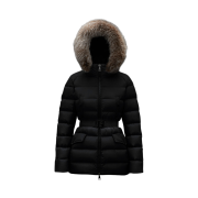 (W) Moncler Clion Short Down Jacket Black - 21FW