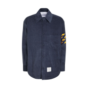 Thom Browne Corduroy Oversized Shirt Jacket Navy
