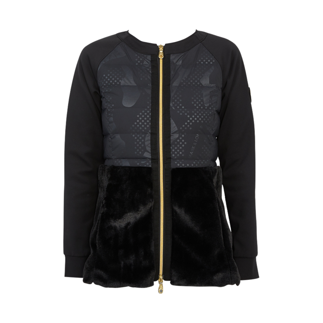 MLW-2D-AD13 (W) Mark & Lona Luxe Combi Padding Jacket Black