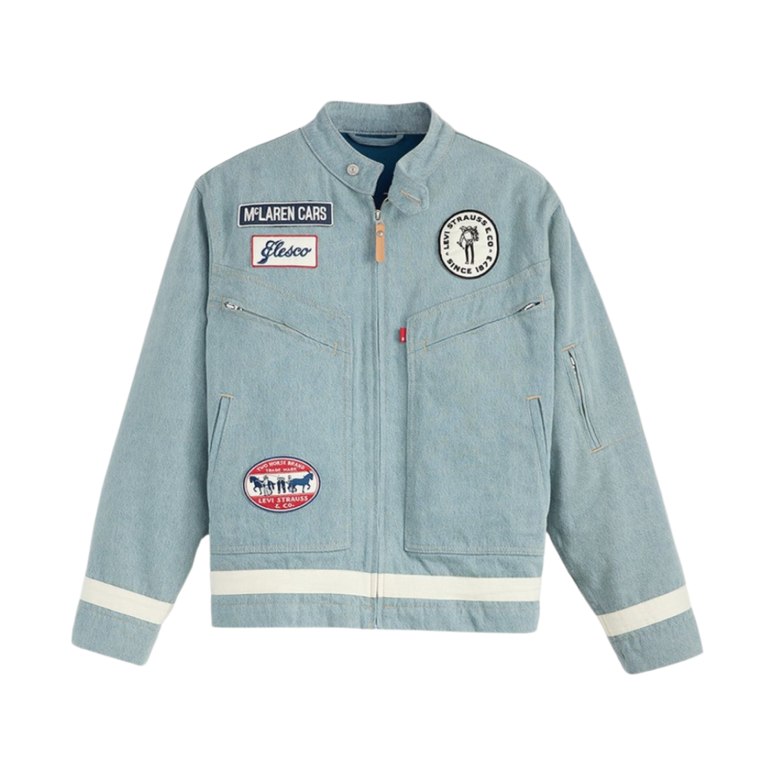 리바이스 x 맥라렌 레이싱 자켓 라이트 인디고(Levi’s x McLaren Racing Jacket Light Indigo)