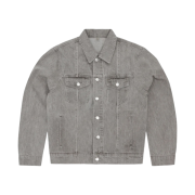 Corteiz C Star Denim Trucker Jacket Grey