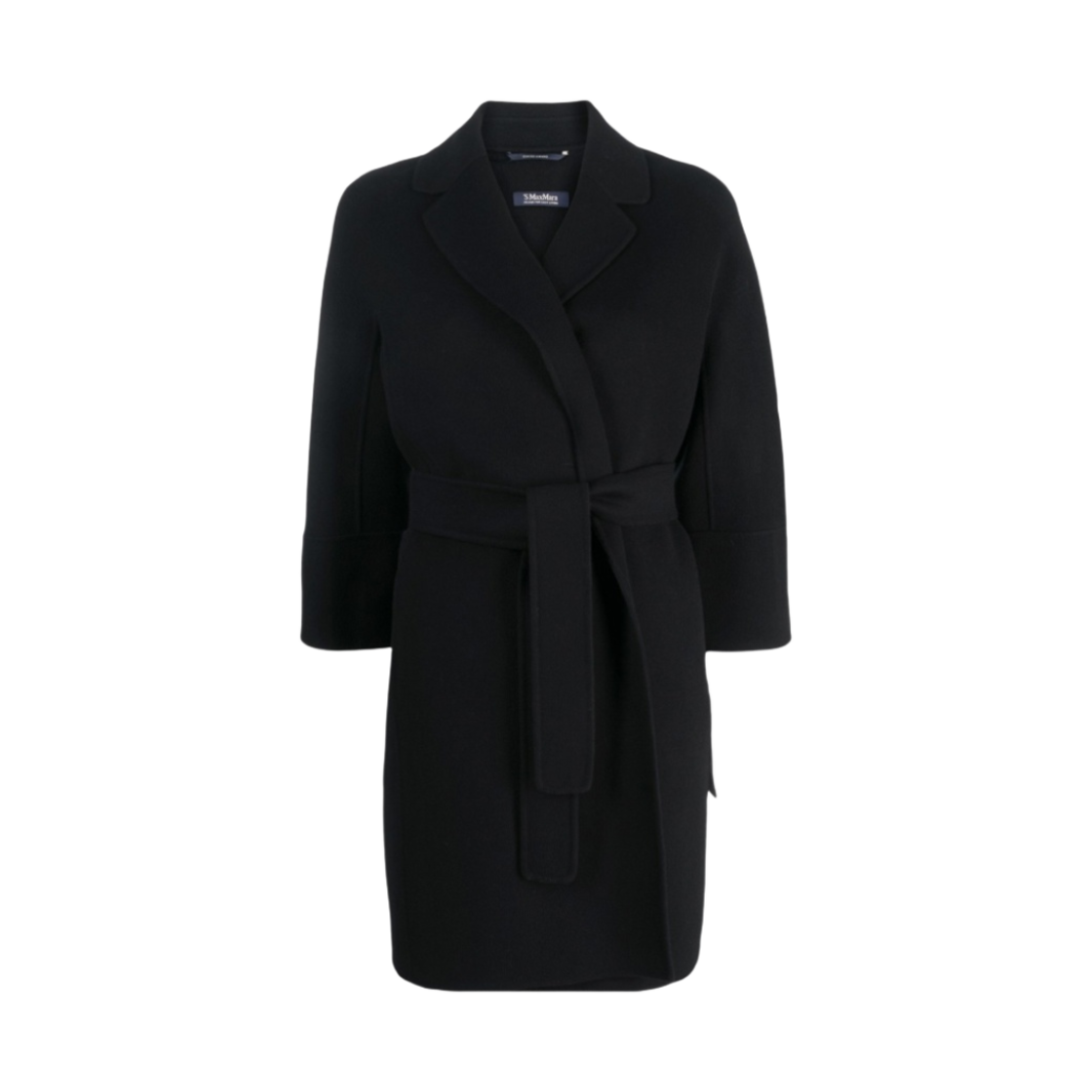 2390160439000 (W) S Max Mara Cashmere Coat Black