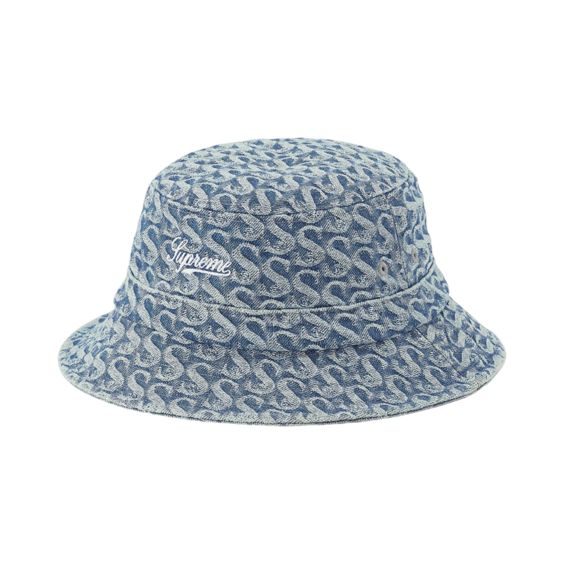 슈프림 모노그램 데님 크러셔 블루 - 21FW(Supreme Monogram Denim Crusher Blue - 21FW) - 1