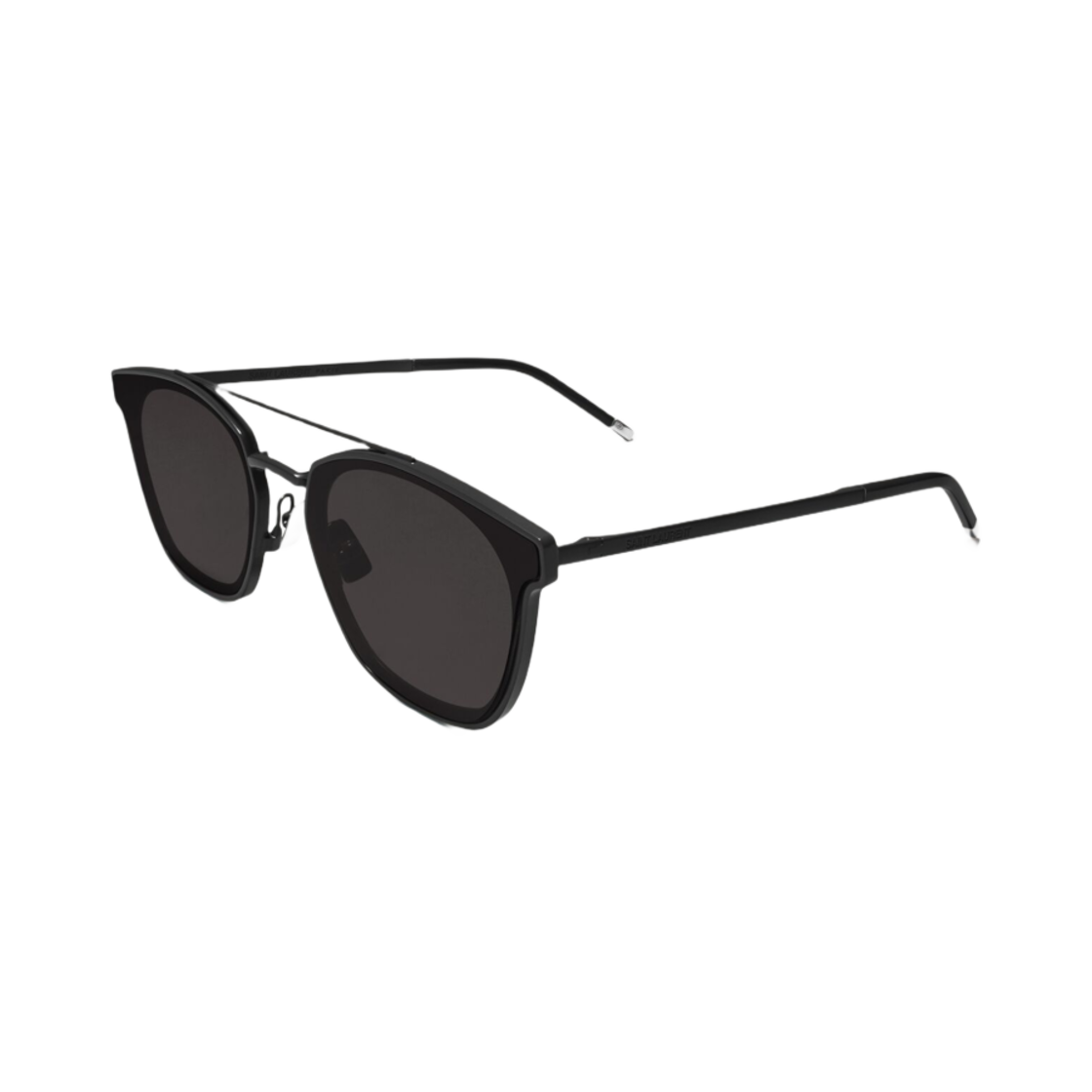 508622-Y9902-1006 Saint Laurent Classic SL 28 Metal Sunglasses Mat Black