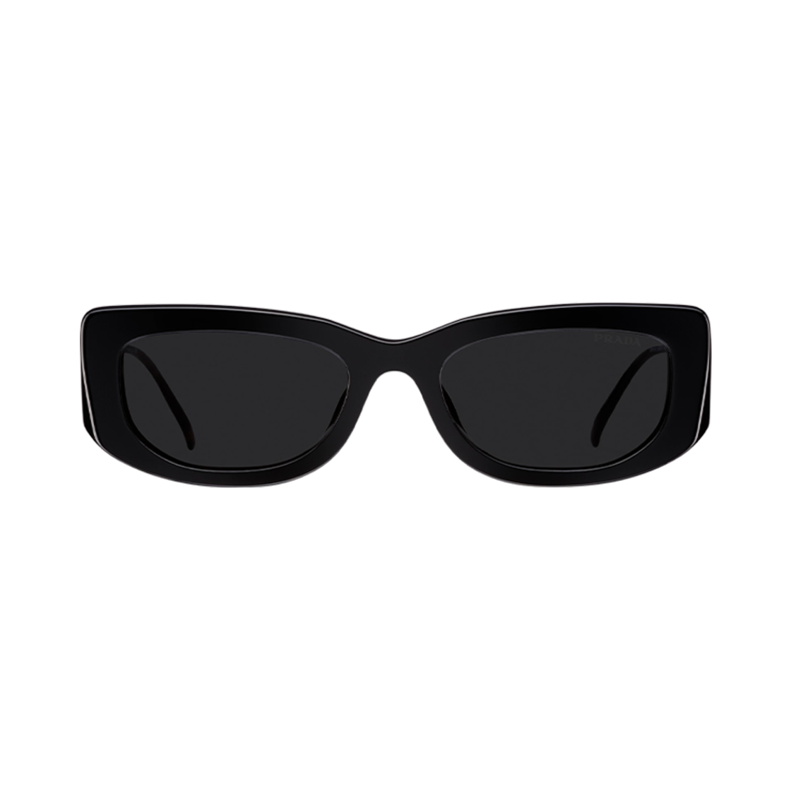 프라다 선글라스 트라이앵글 로고 슬레이트 그레이 렌즈(Prada Sunglasses with Triangle Logo Slate Gray Lenses) - 2