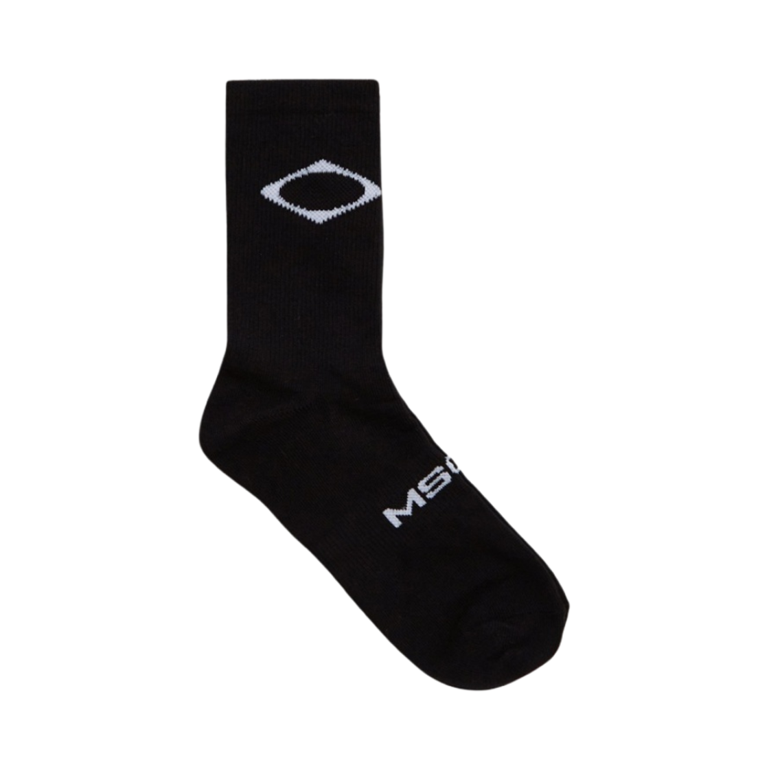 미스치프 롬버스 미들 튜브 삭스 블랙(Mischief Rhombus Middle Tube Socks Black)