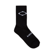 Mischief Rhombus Middle Tube Socks Black