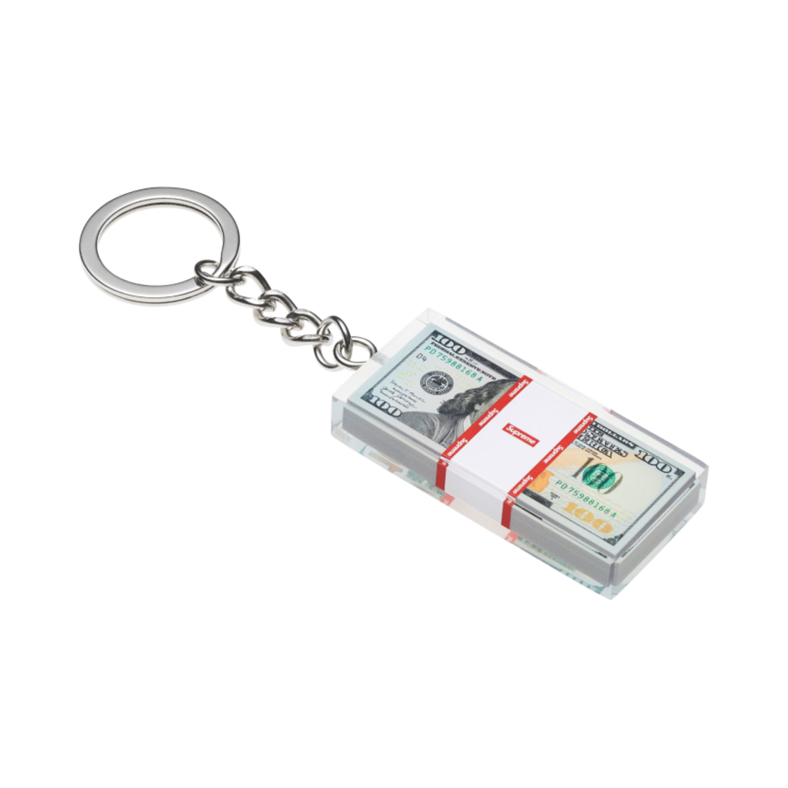 - Supreme Cash Paperweight Keychain Multicolor - 24FW