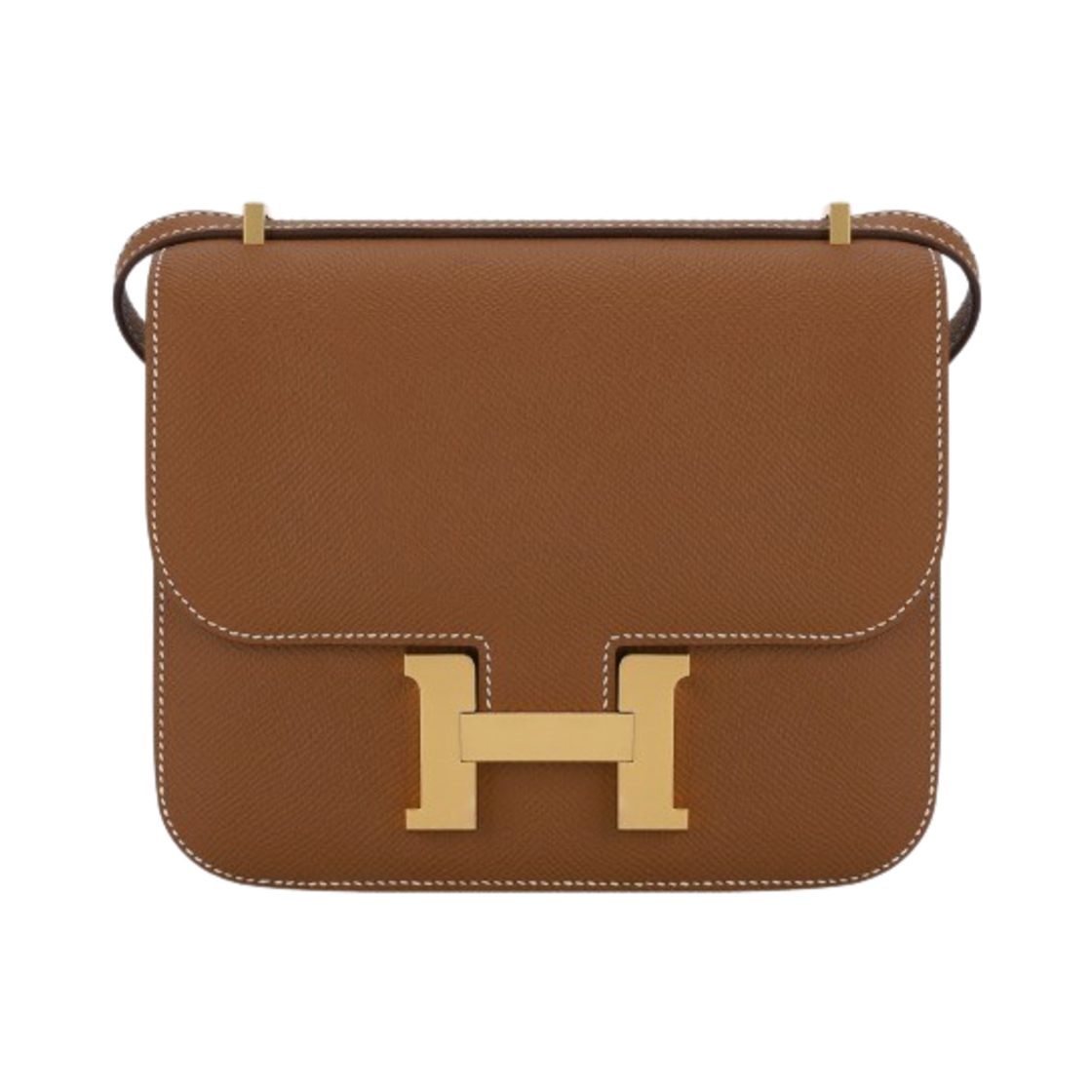 H083905CC37 Hermes Constance III Mini 18 Bag Epsom & Gold (New Version with Mirror)