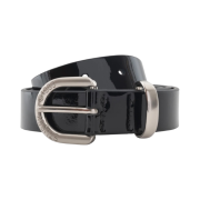 Stussy Patent Leather Belt Black