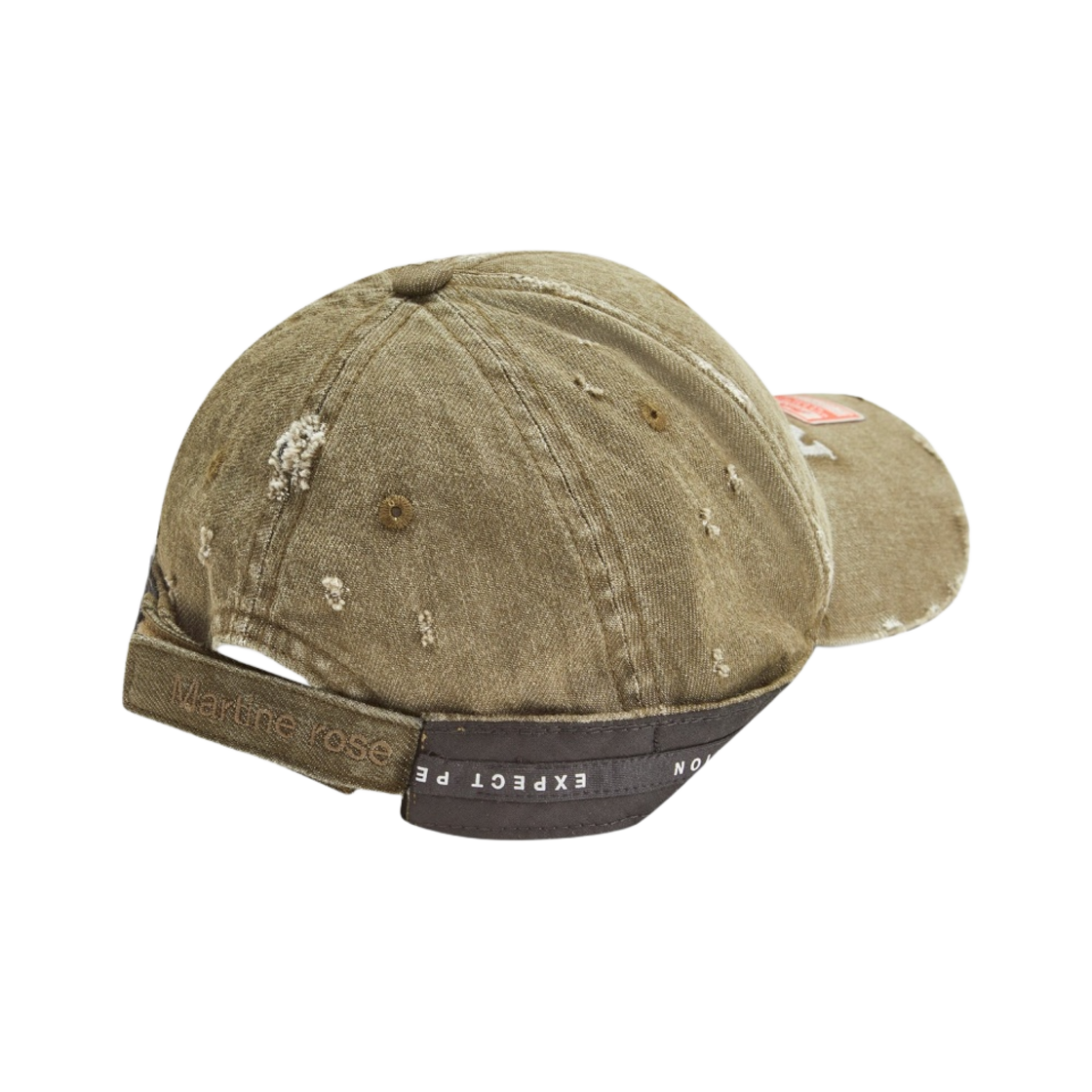 마틴 로즈 롤드 백 캡 그린(Martine Rose Rolled Back Cap Green) - 2