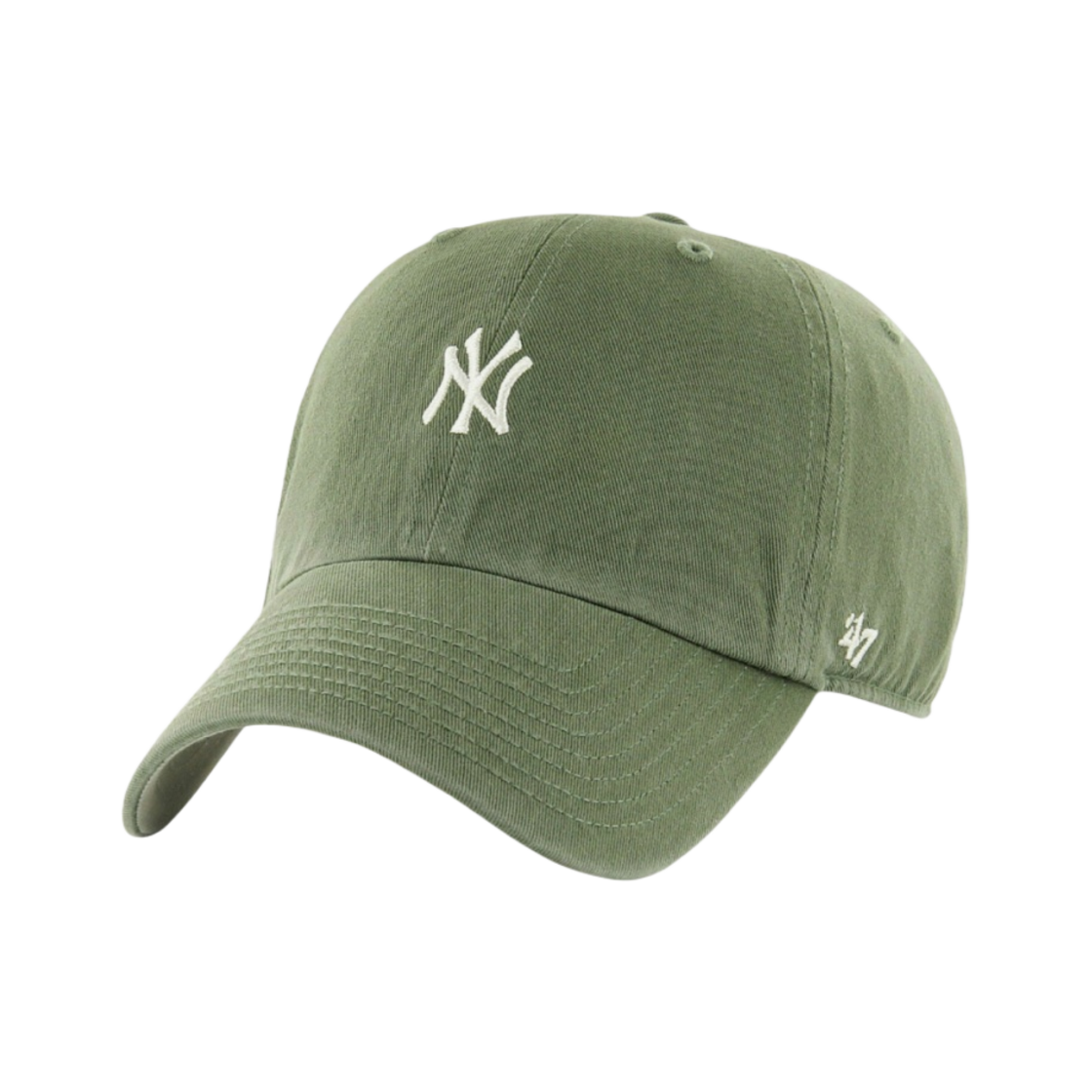 B-BSRNR17GWS-MSA 47 Brand NY Yankees Base Runner Clean Up Moss