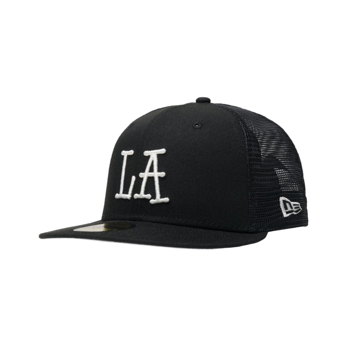 스투시 LA 메쉬 백 뉴에라 캡 블랙