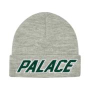 Palace Athlique Team Beanie Grey Marl - 25SS