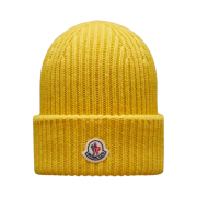 Moncler Wool & Cashmere Beanie Sunny Yellow - 23FW